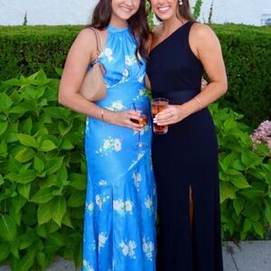 LOVESHACKFANCY Brinda Dress in Blueberry Lemonade